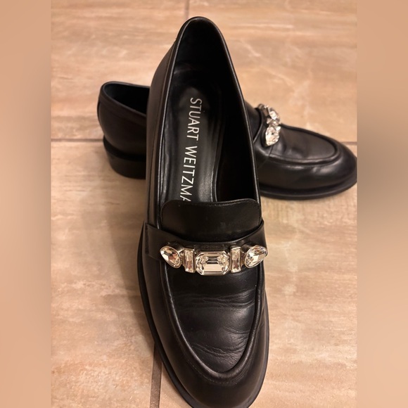 FALL TREND *** Stuart Weitzman Palmer Pendant Loafer!! SZ 38 - Picture 5 of 7